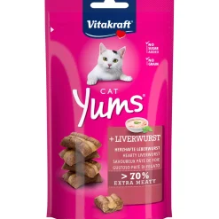 Vitakraft Friandises^Cat Yums Saucisse pâté 9x40 g