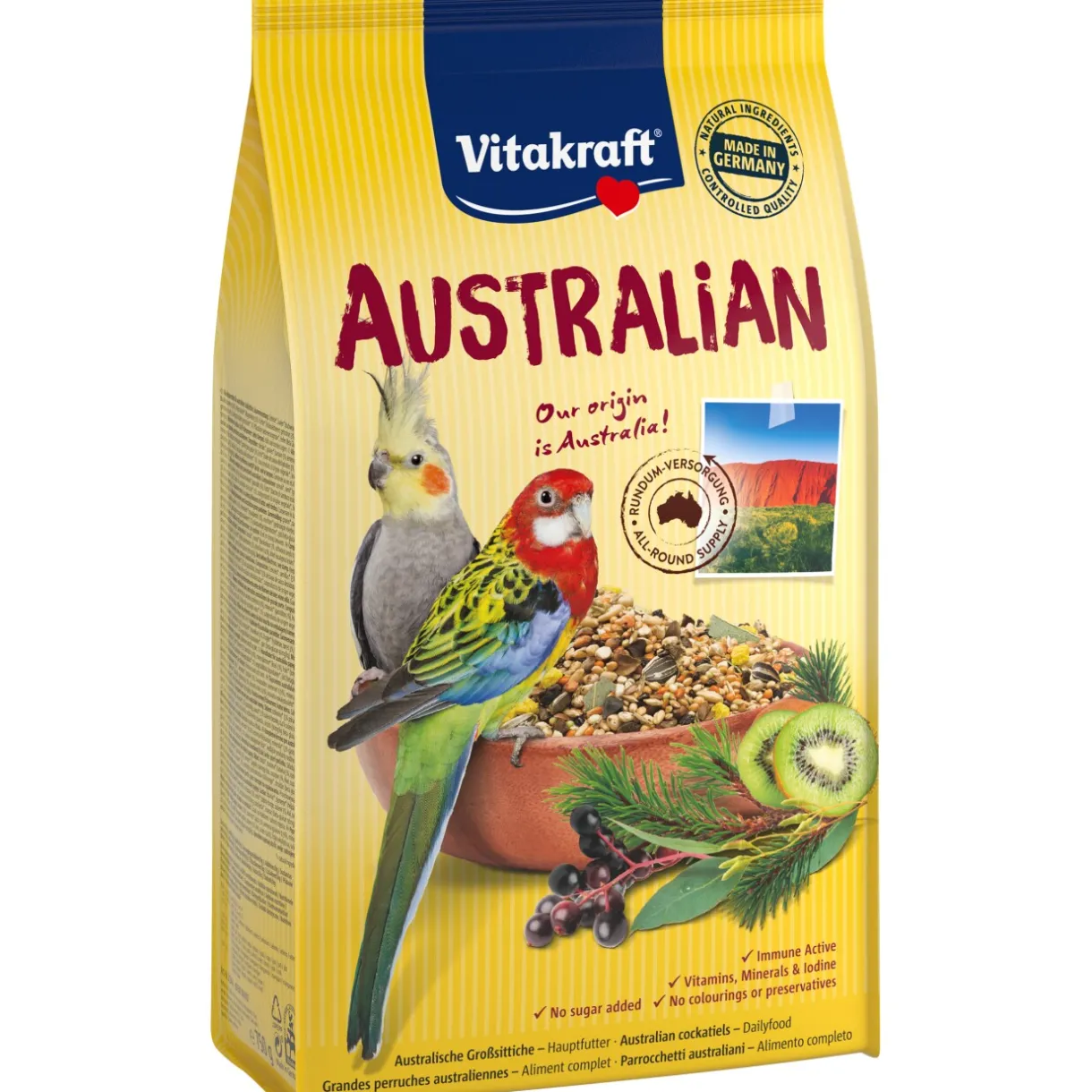 Vitakraft Nourriture Principale^Nourriture d’origine australienne 750 g 750 g