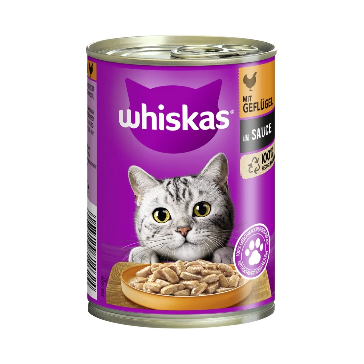 Whiskas Nourriture Humide^Adult 1+ Sauce 12 x 400 g Volaille