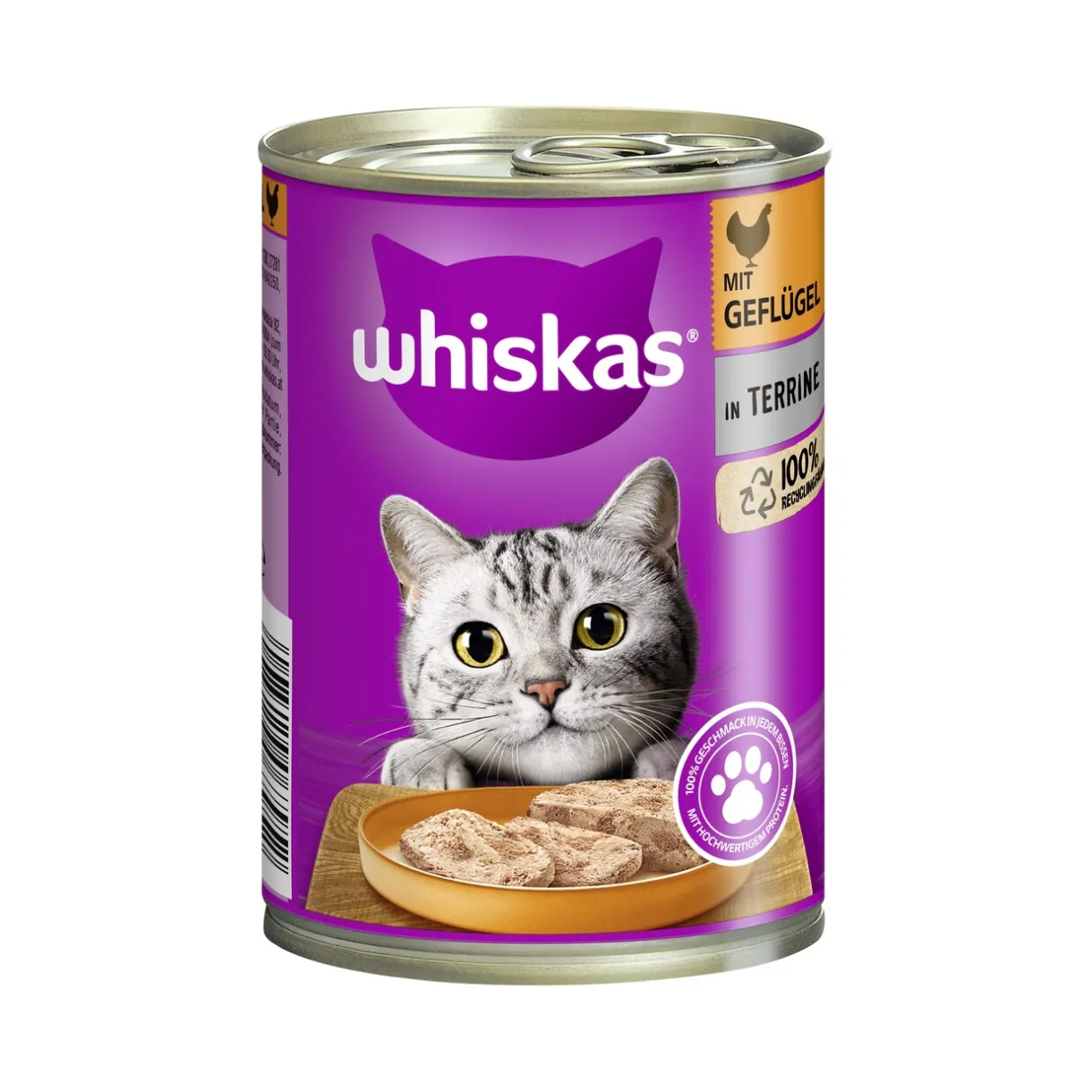 Whiskas Nourriture Humide^Adult 1+ Terrine 12 x 400 g Volaille