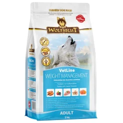WOLFSBLUT Croquettes|Nourriture Diététique Chien^Adult VetLine Weight Management, dindon 2 kg