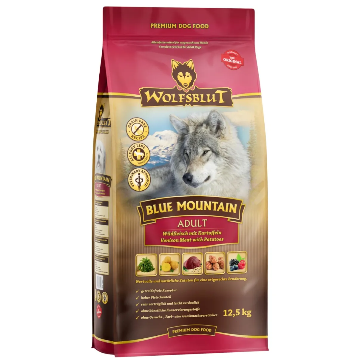 WOLFSBLUT Croquettes^Blue Mountain Adult 12,5 kg